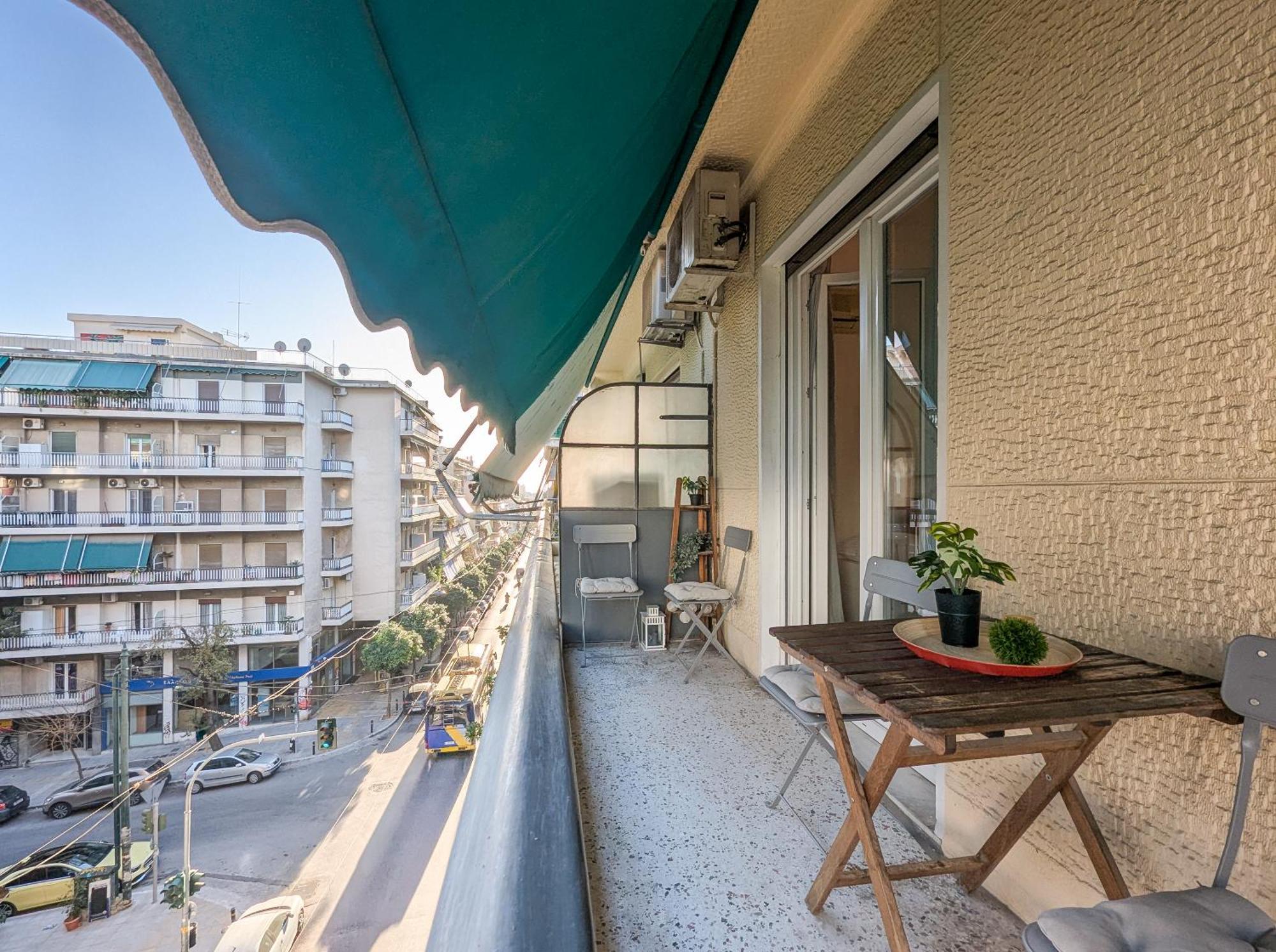 Spacious Apt For 5 Guests Next To Acropolis&Metro Athens Exterior photo